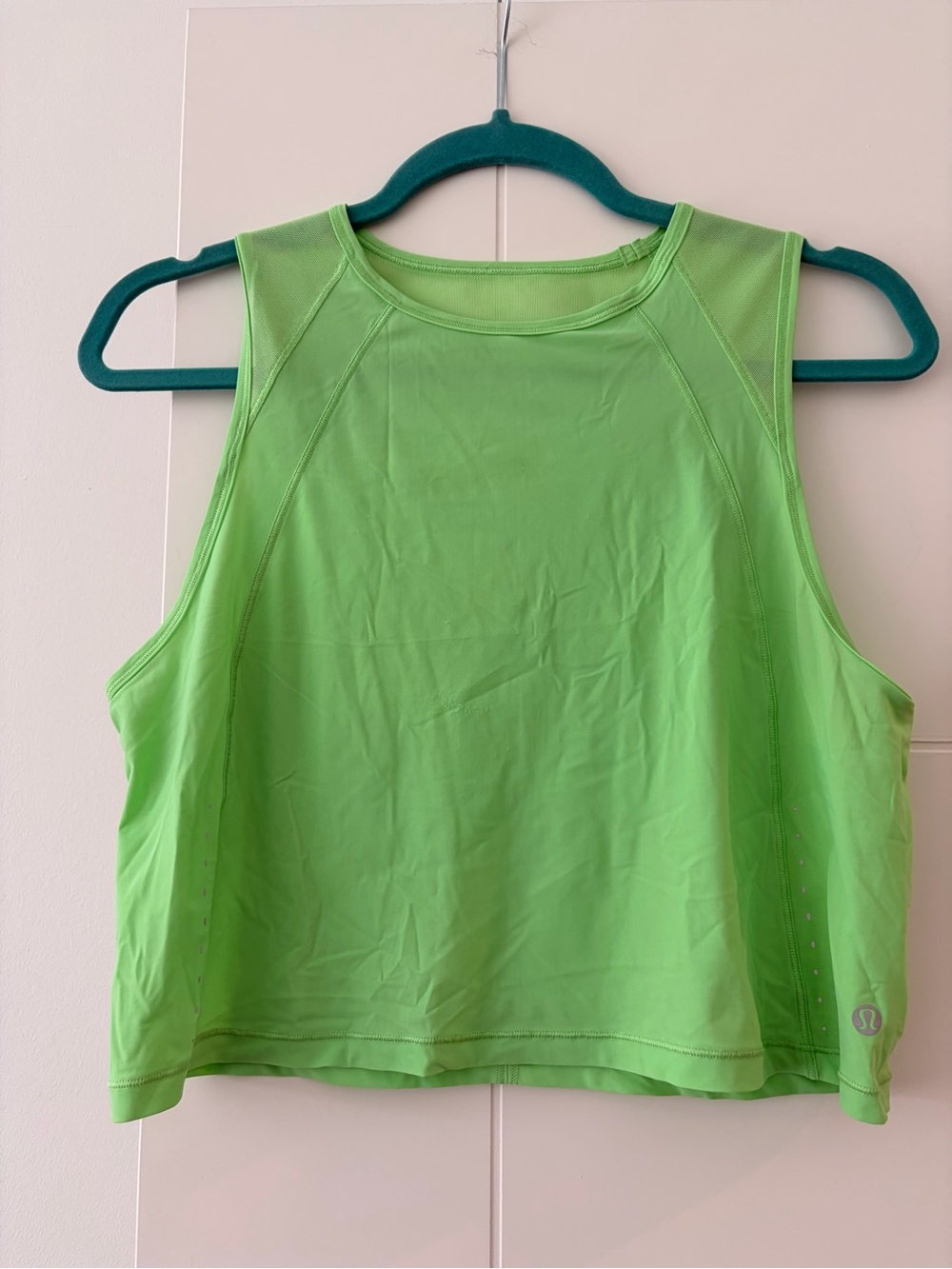 lululemon athletica Bright Lime Athletic Tank Top